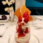 ザ・ペニンシュラ ブティック&カフェ 松屋銀座店 - 季節のソフトクリーム 
                                ドリンクセット2100円(単品1540円)