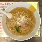 Shottsuru Shioramen Shibata - しょっつる塩らー麺 玉ねぎ薬味のみ(600円)
