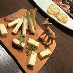 ローザロッサ - チーズ盛り合わせ