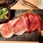 和牛A5雌牛と熟成牛舌 肉屋いちゆく - 