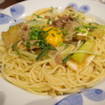 Kamakura Pasuta - 牛肉と野菜のスキヤキ風パスタ　1,134円