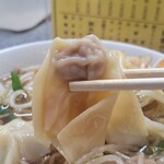 中華麺店 喜楽 - ワンタンリフト①