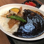 三木サービスエリア（上り線）スナックコーナー - ぼっかけ黒カレー¥950