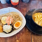 麺心 よし田 - 濃厚海老つけ麺(1,200円)