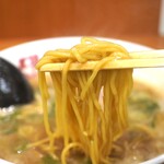 清乃 - こってり和歌山ラーメンの麺