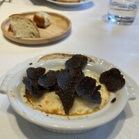 La Brianza - スペシャリテ　グラタン、黒トリュフのスライス乗せ