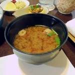 日本料理井上 - 味噌汁。