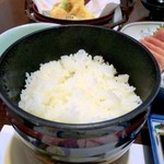 日本料理井上 - ご飯。