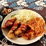 ソフトコーヒー - チキンカツ定食