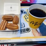 マクドナルド - ひとくちチュロス、プレミアムローストコーヒーＳ