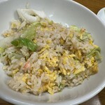 中華ラーメン ハオ - 海鮮ガーリック炒飯