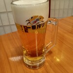 とんがらし - 生ビール中ジョッキ