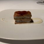 L’Ermita - 穴子とフォアグラのミルフィーユ