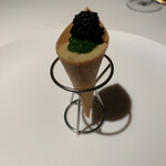 L’Ermita - バカラオのコルネタ、アプルーガを添えて