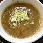 麺の風 祥気 - 濃厚魚介鶏骨つけそば（正油）大盛り　