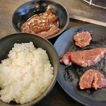 Shichirin Yakiniku Anan - ライス追加