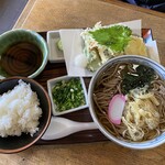 遠州庵 - そば定食　日曜日祝日価格980円