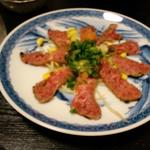 池田 銀なべ - 牛たたき