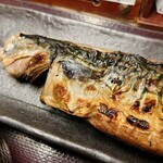Shimpachi Shokudou - さば文化干し定食　さばアップ2
