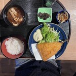Medetai Shokudou - アジフライ定食