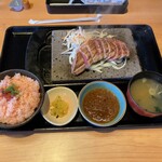 Ishiyaki Suteki Zei - 牛さがりステーキランチ1100円