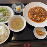中國食彩 アオヤマ - 四川風麻婆豆腐セット