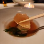 赤坂 桃の木 - ぷるんとしたフカヒレ