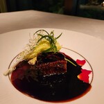 赤坂 桃の木 - お箸でほぐれる黒酢酢豚