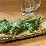 惣助 - ついでに万願寺とうがらし揚げ……