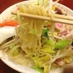 個室中華居酒屋 好来酒場 - 長崎チャンポン：麺アップ
            
            本場長崎チャンポン麺使用らしい。