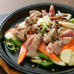 Stir-fried gizzard