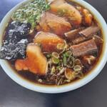 味の大西 - チャーシューワンタン麺