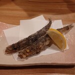 魚宵 - メヒカリ唐揚げ480円