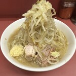 ラーメン二郎 ひばりヶ丘駅前店 - ラーメン麺少なめ　全マシ
