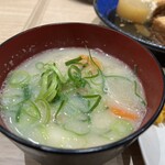 資さんうどん - 豚汁普通サイズ