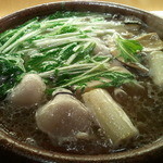 日本橋笈川 - 2014.1　鯨のハリハリ鍋