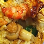 おさ - エビ、ホタテ、カニ、とにかく豪華で具沢山。