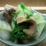 日本橋笈川 - 2014.1　リクエストした白菜のたいたん