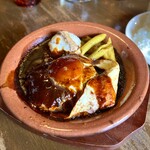 Restaurant Chez Noix - もちろん当時も食べたハンバーグ