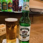 ニユートーキヨー 華琳 - ハルビンビール。柑橘っぽいほのかな甘さ