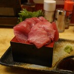 50えん焼とりきんちゃん家 - 本マグロの刺身