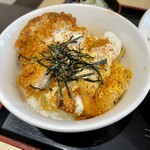 いろり庵きらく そば - ミニかつ丼