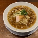 百日紅 - 朝ラーメン・醤油(500円)