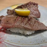 すし遊館あさひ - トロを炙ってて、もう肉だよねっ