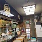 なら鮨 - 店内