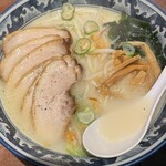 麺 鶴亀屋 - 塩ラーメン840円チャーシュー420円合計1260円