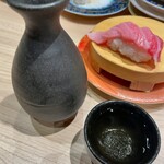 すし遊館あさひ - 日本酒は、普通かな。しっかりしたのを入れてたら儲けると思う。