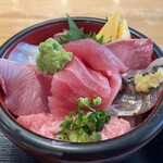 Shokujidokoro Sakamoto - 地魚丼1350円