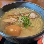 Ramen Kirin - 鶏塩580円+味玉100円