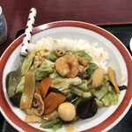 荻窪飯店 - 中華丼